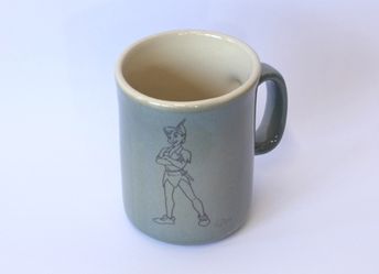 Tasse mit Bild Peter Pan