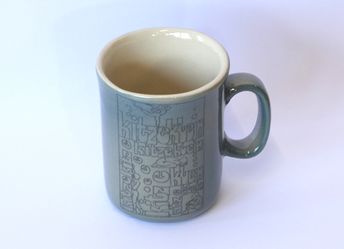 Tasse mit Text Kitze Klein